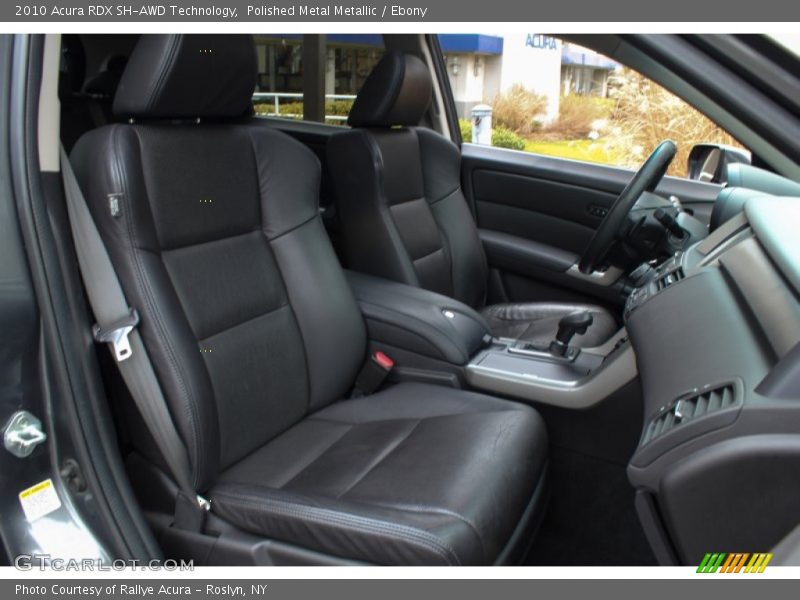 Polished Metal Metallic / Ebony 2010 Acura RDX SH-AWD Technology