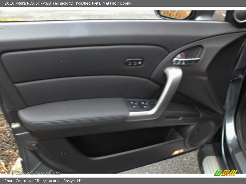Polished Metal Metallic / Ebony 2010 Acura RDX SH-AWD Technology