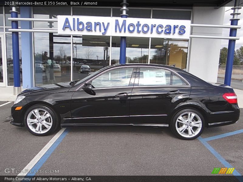 Black / Almond 2013 Mercedes-Benz E 350 Sedan