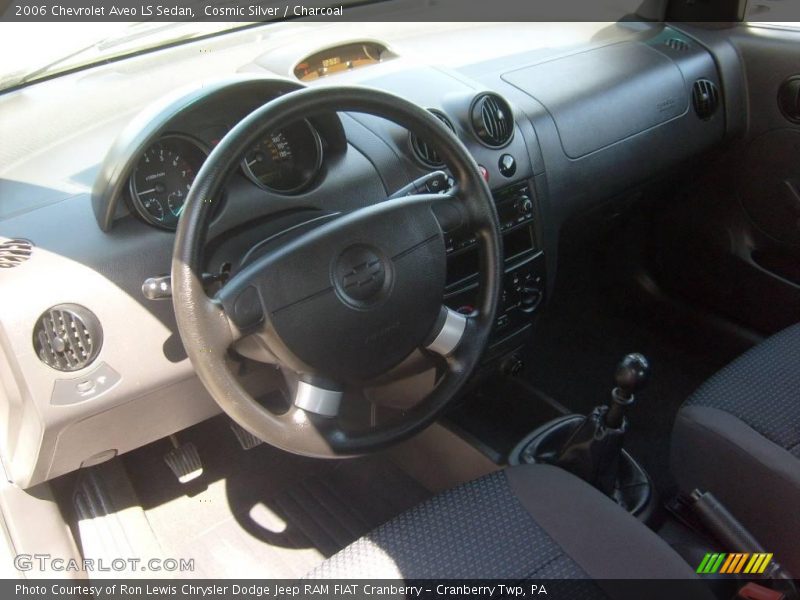Cosmic Silver / Charcoal 2006 Chevrolet Aveo LS Sedan