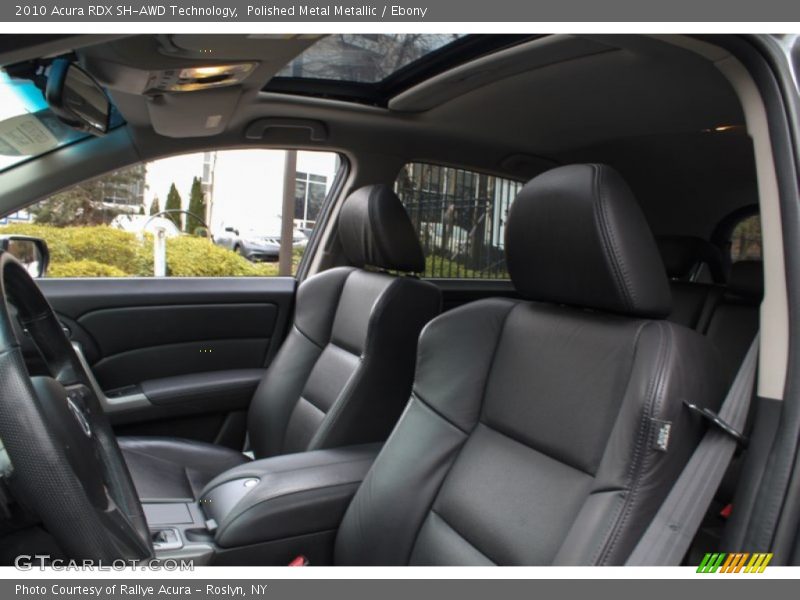 Polished Metal Metallic / Ebony 2010 Acura RDX SH-AWD Technology