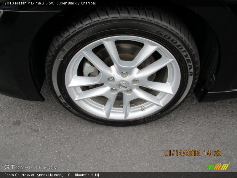Super Black / Charcoal 2010 Nissan Maxima 3.5 SV