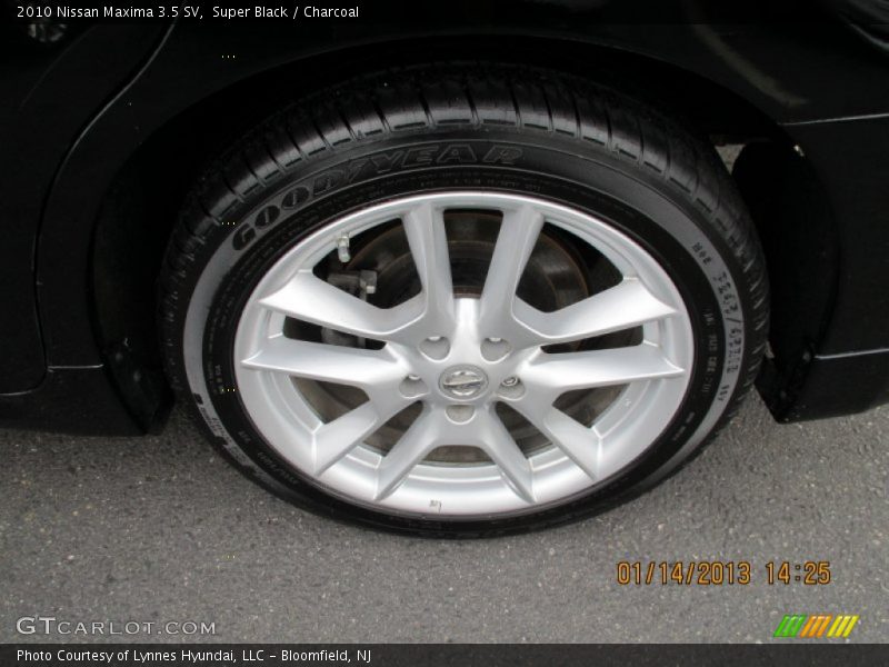 Super Black / Charcoal 2010 Nissan Maxima 3.5 SV