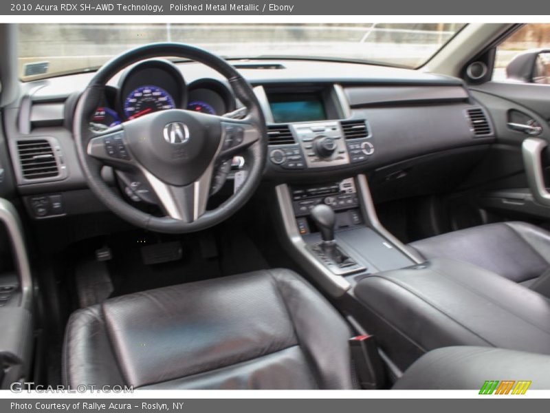 Polished Metal Metallic / Ebony 2010 Acura RDX SH-AWD Technology