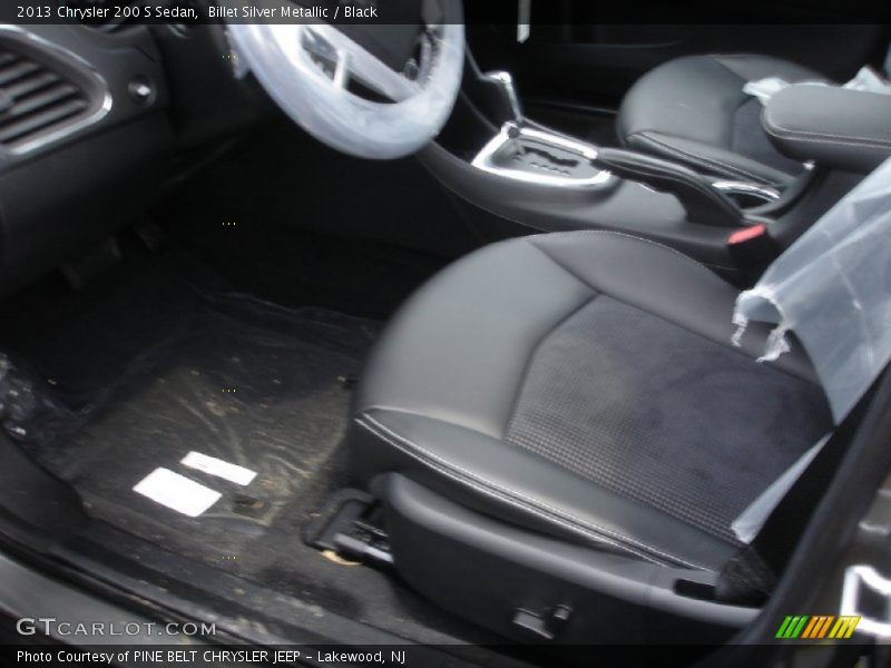Billet Silver Metallic / Black 2013 Chrysler 200 S Sedan