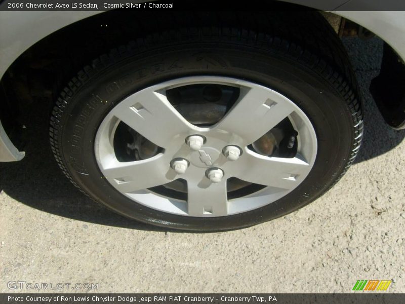 Cosmic Silver / Charcoal 2006 Chevrolet Aveo LS Sedan