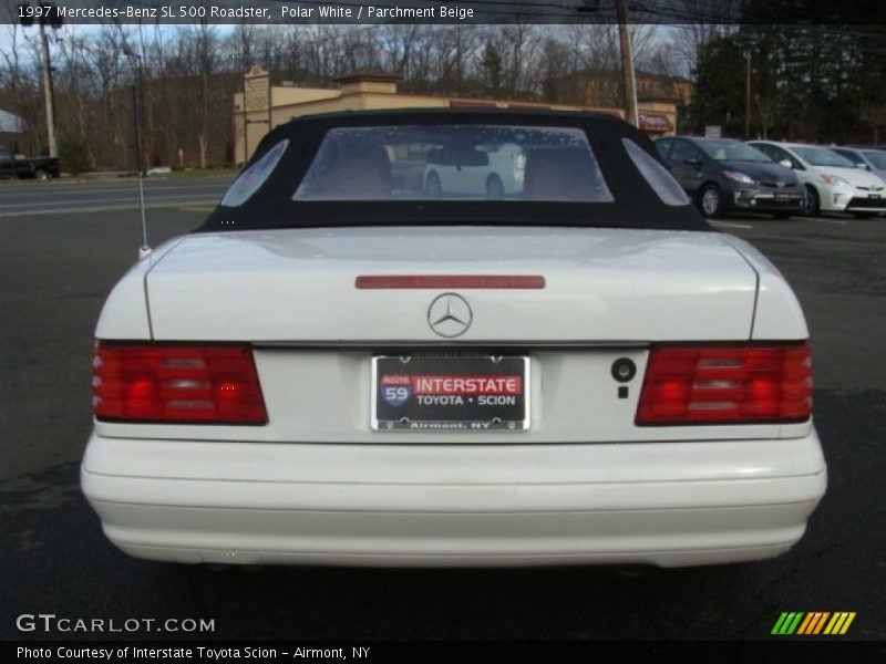 Polar White / Parchment Beige 1997 Mercedes-Benz SL 500 Roadster