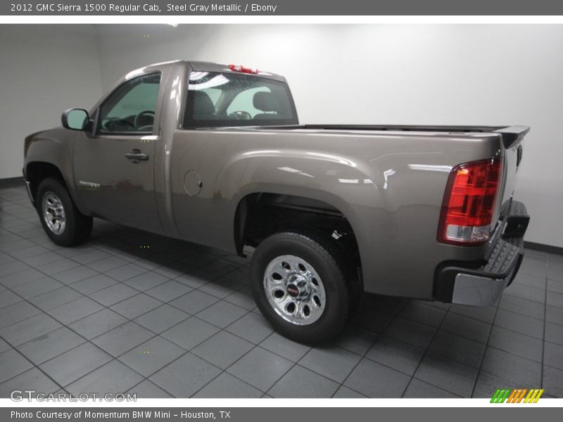 Steel Gray Metallic / Ebony 2012 GMC Sierra 1500 Regular Cab