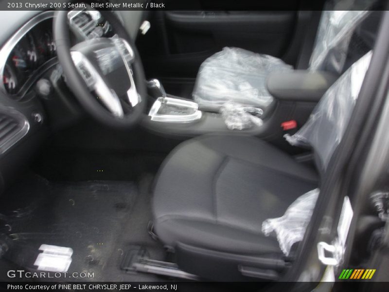 Billet Silver Metallic / Black 2013 Chrysler 200 S Sedan