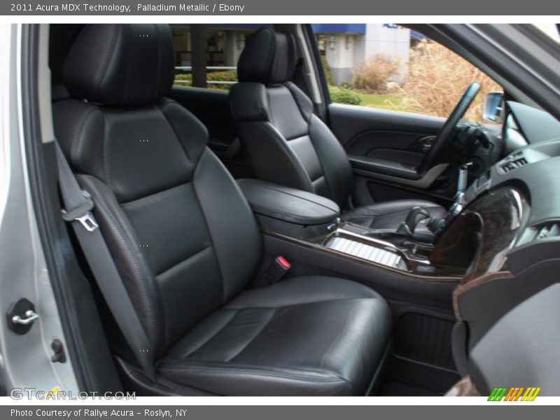 Palladium Metallic / Ebony 2011 Acura MDX Technology