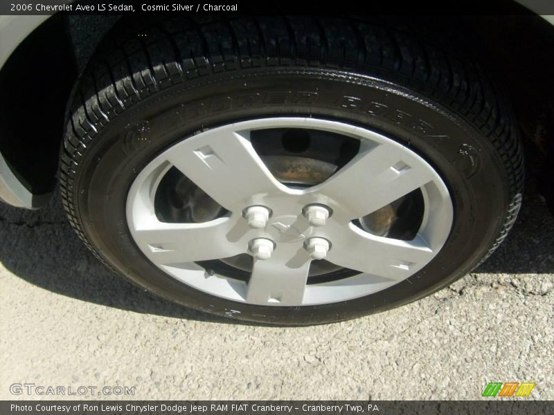 Cosmic Silver / Charcoal 2006 Chevrolet Aveo LS Sedan