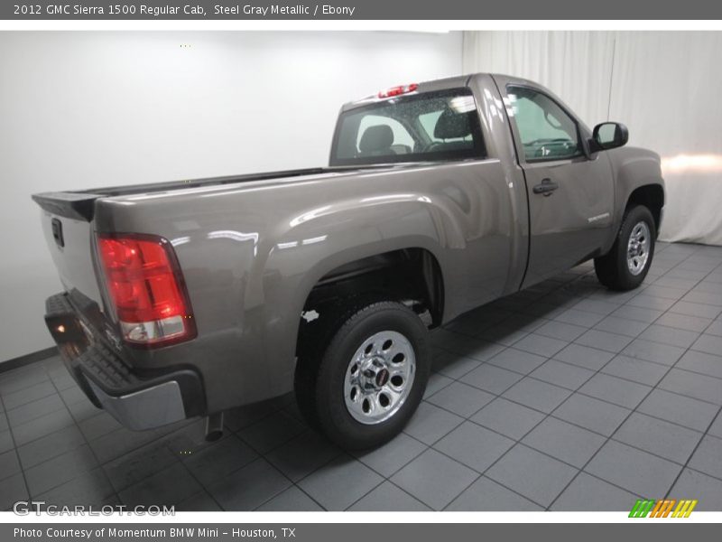 Steel Gray Metallic / Ebony 2012 GMC Sierra 1500 Regular Cab