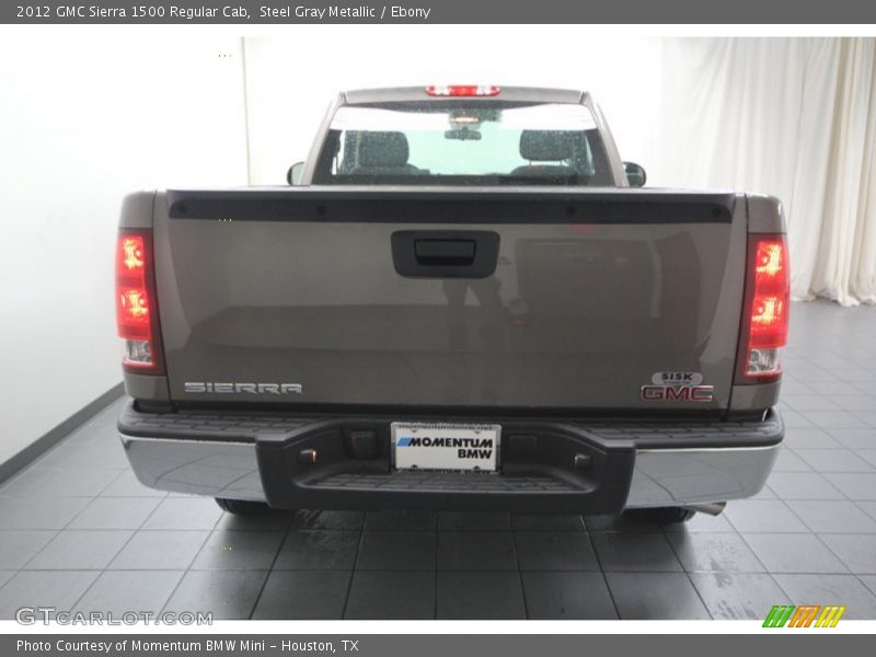 Steel Gray Metallic / Ebony 2012 GMC Sierra 1500 Regular Cab