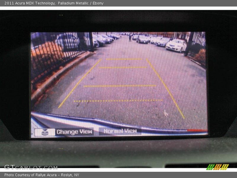 Palladium Metallic / Ebony 2011 Acura MDX Technology