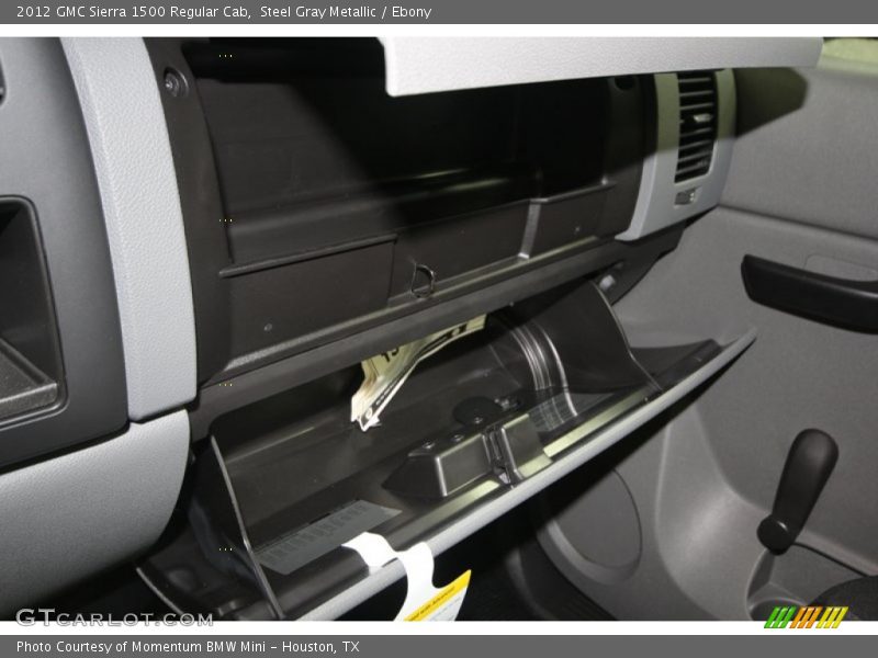 Steel Gray Metallic / Ebony 2012 GMC Sierra 1500 Regular Cab