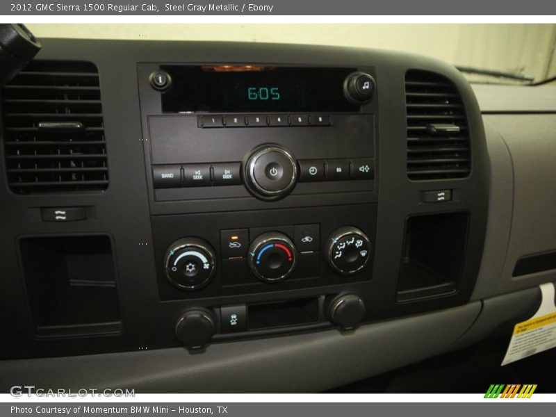Steel Gray Metallic / Ebony 2012 GMC Sierra 1500 Regular Cab