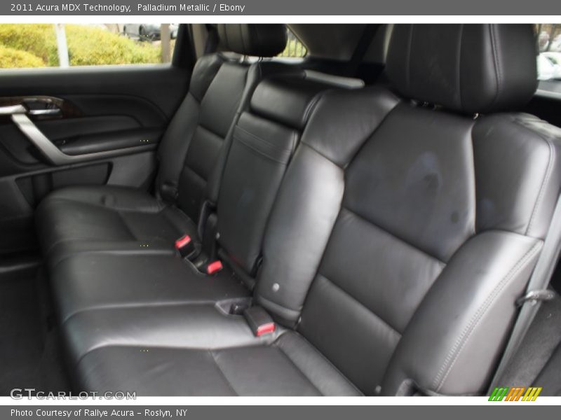Palladium Metallic / Ebony 2011 Acura MDX Technology