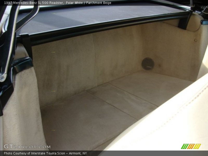 Polar White / Parchment Beige 1997 Mercedes-Benz SL 500 Roadster