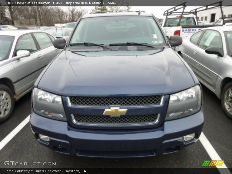 Imperial Blue Metallic / Ebony 2009 Chevrolet TrailBlazer LT 4x4