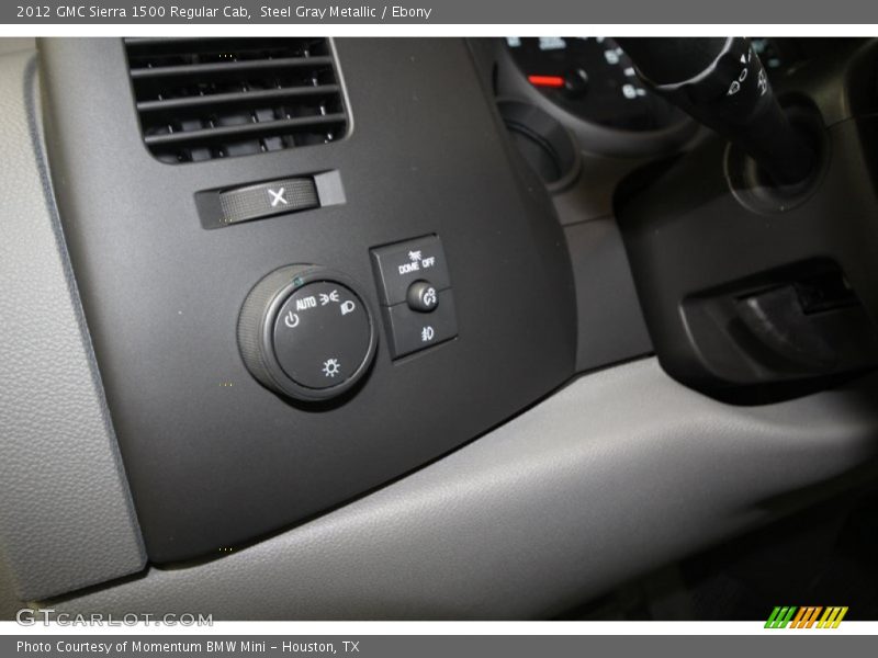 Steel Gray Metallic / Ebony 2012 GMC Sierra 1500 Regular Cab