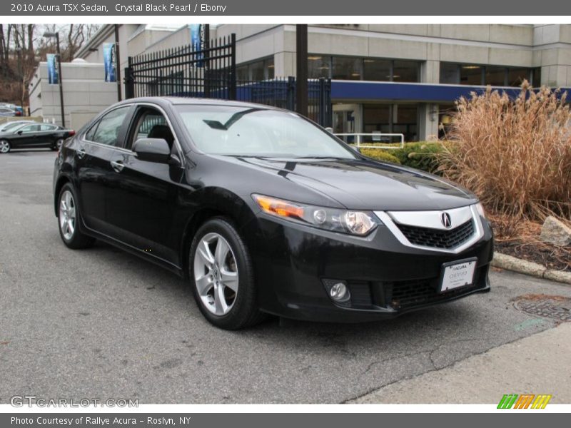 Crystal Black Pearl / Ebony 2010 Acura TSX Sedan