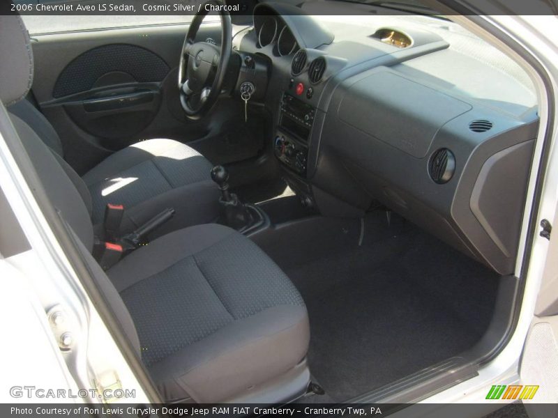 Cosmic Silver / Charcoal 2006 Chevrolet Aveo LS Sedan
