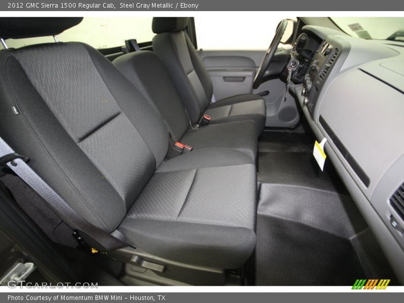 Steel Gray Metallic / Ebony 2012 GMC Sierra 1500 Regular Cab