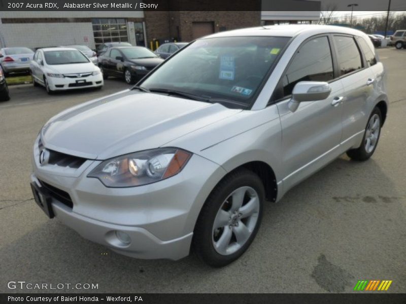 Alabaster Silver Metallic / Ebony 2007 Acura RDX