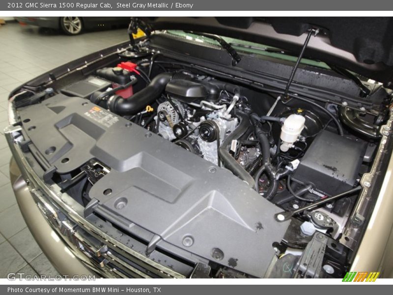 Steel Gray Metallic / Ebony 2012 GMC Sierra 1500 Regular Cab