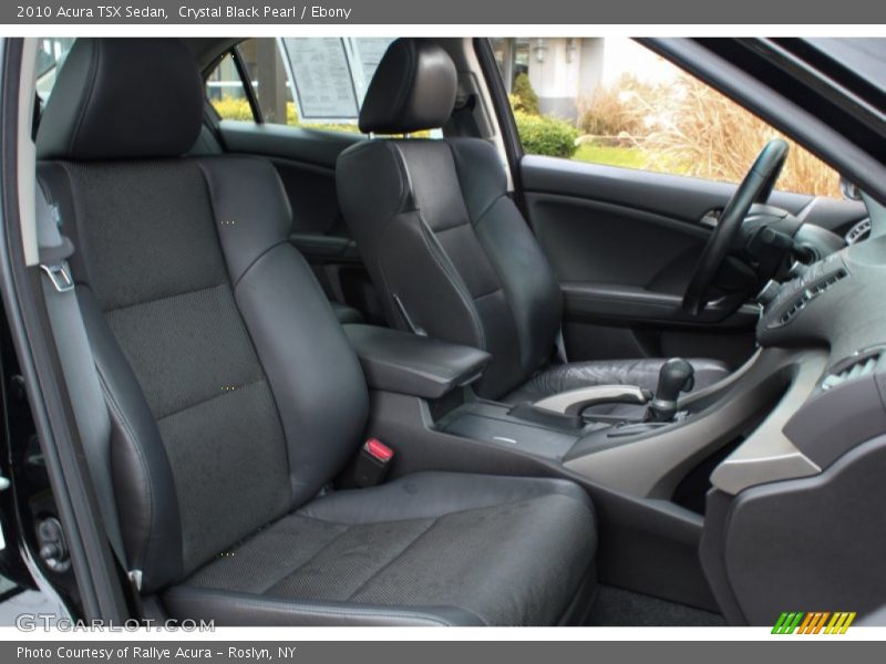 Crystal Black Pearl / Ebony 2010 Acura TSX Sedan