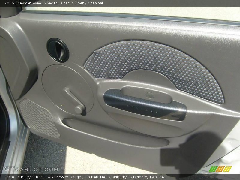 Cosmic Silver / Charcoal 2006 Chevrolet Aveo LS Sedan