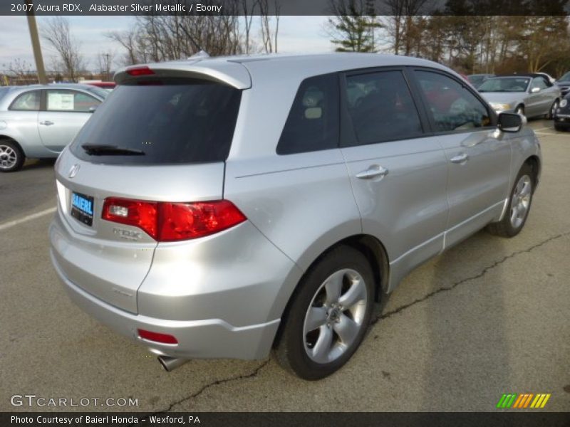 Alabaster Silver Metallic / Ebony 2007 Acura RDX