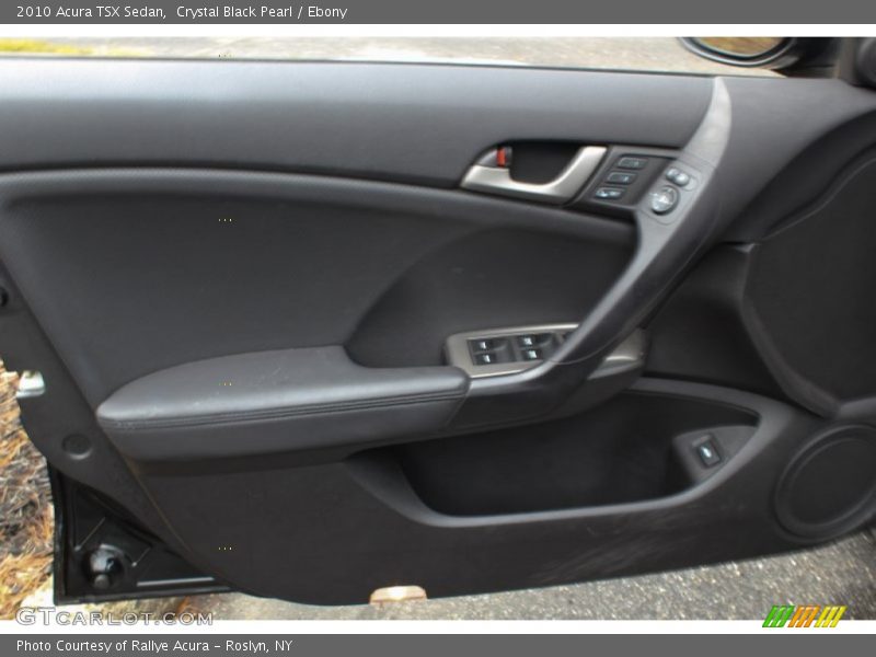 Crystal Black Pearl / Ebony 2010 Acura TSX Sedan