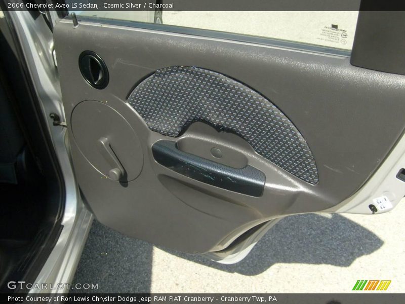 Cosmic Silver / Charcoal 2006 Chevrolet Aveo LS Sedan