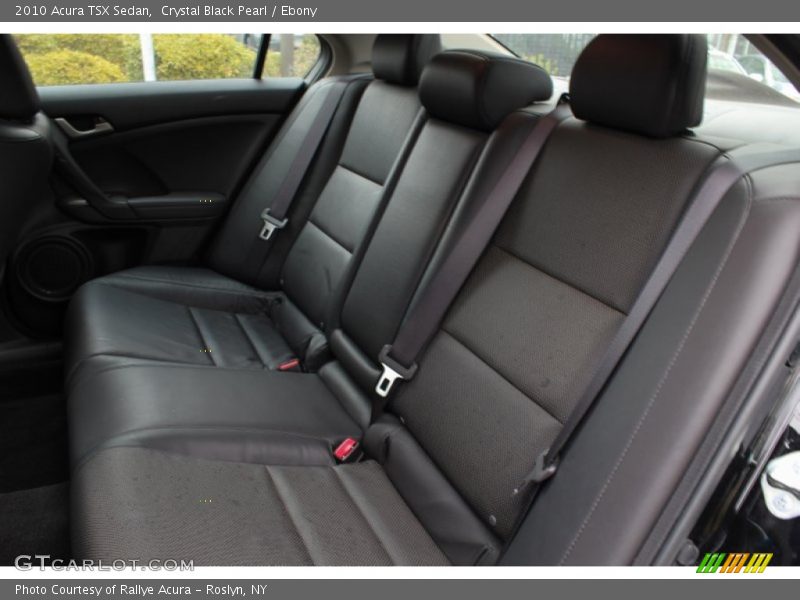 Crystal Black Pearl / Ebony 2010 Acura TSX Sedan