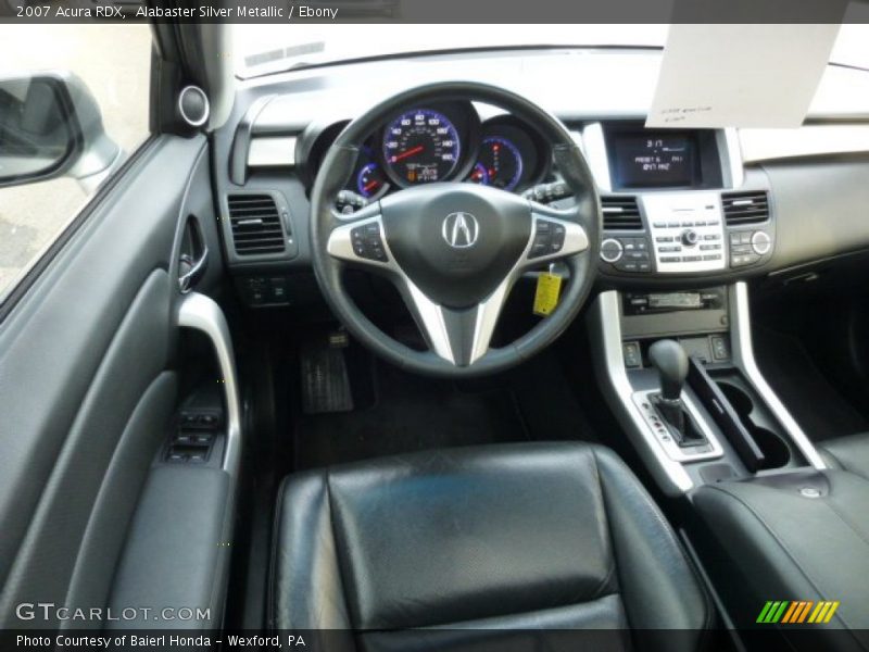 Alabaster Silver Metallic / Ebony 2007 Acura RDX