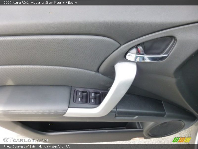 Alabaster Silver Metallic / Ebony 2007 Acura RDX