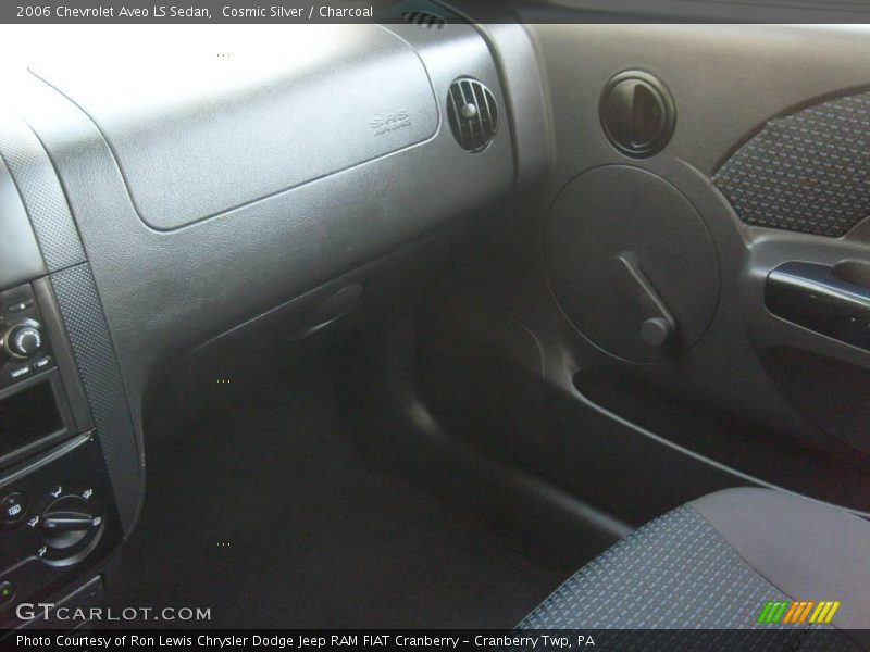 Cosmic Silver / Charcoal 2006 Chevrolet Aveo LS Sedan
