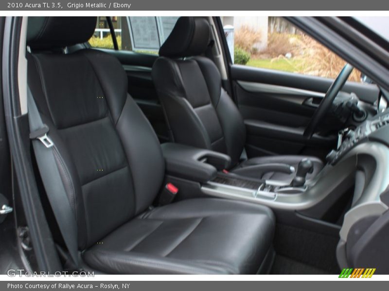 Grigio Metallic / Ebony 2010 Acura TL 3.5