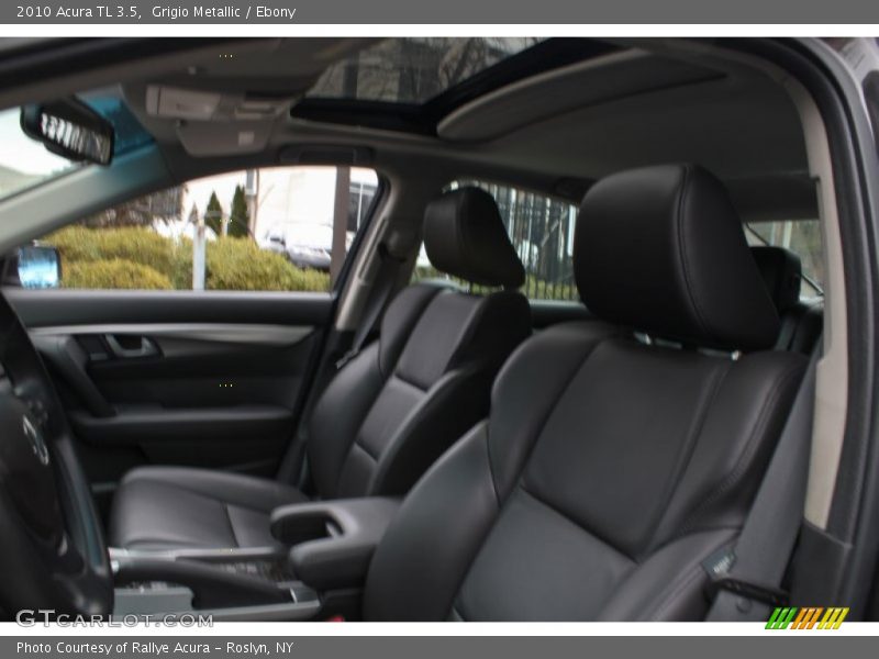 Grigio Metallic / Ebony 2010 Acura TL 3.5
