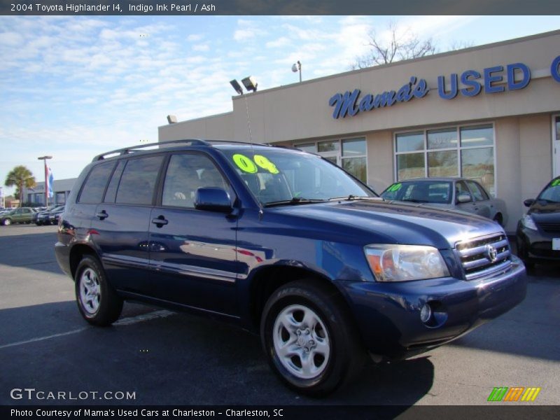 Indigo Ink Pearl / Ash 2004 Toyota Highlander I4