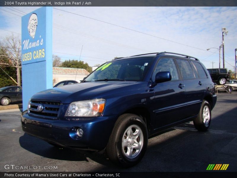 Indigo Ink Pearl / Ash 2004 Toyota Highlander I4