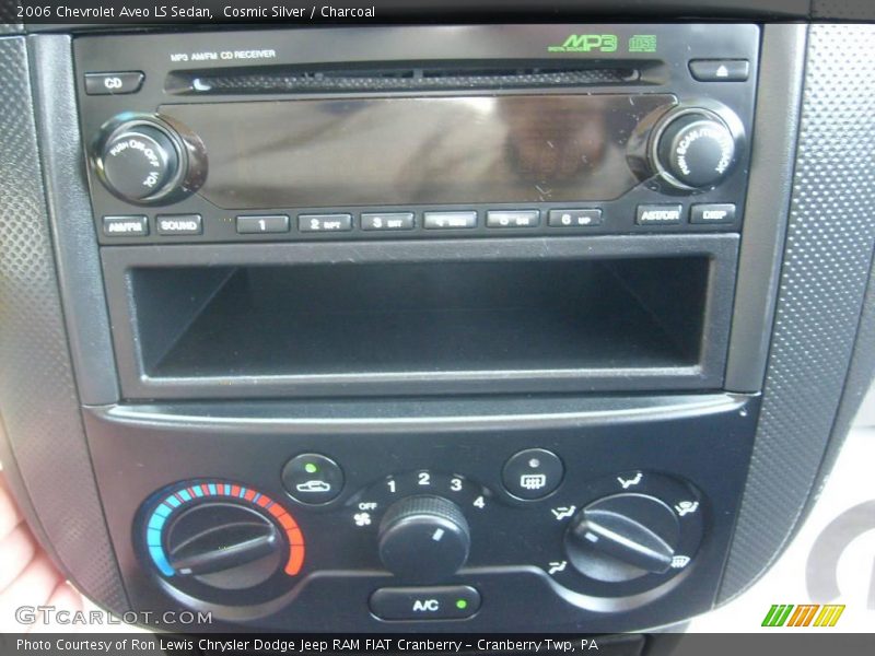 Cosmic Silver / Charcoal 2006 Chevrolet Aveo LS Sedan