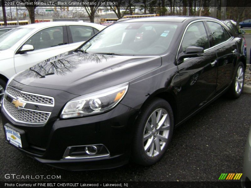Black Granite Metallic / Jet Black 2013 Chevrolet Malibu LTZ