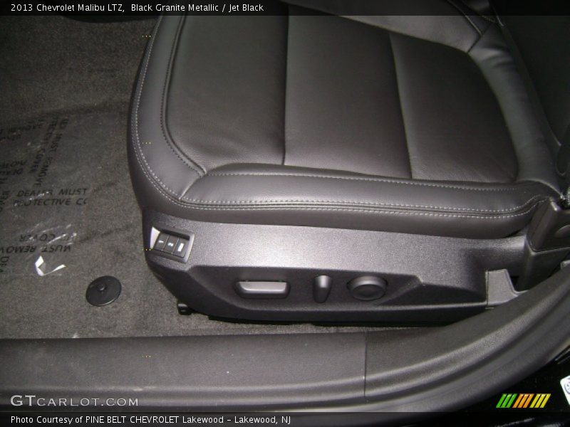 Black Granite Metallic / Jet Black 2013 Chevrolet Malibu LTZ