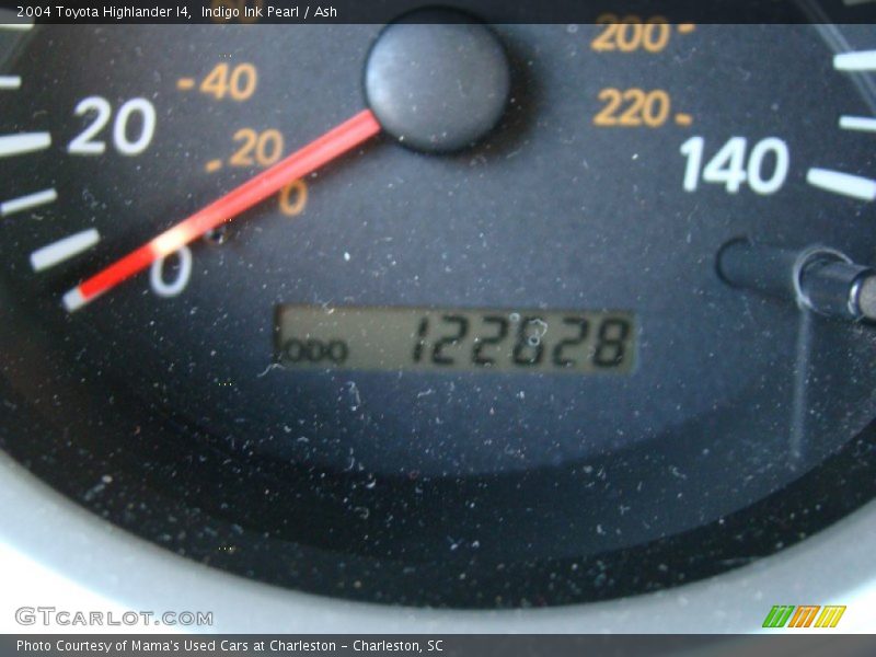 Indigo Ink Pearl / Ash 2004 Toyota Highlander I4