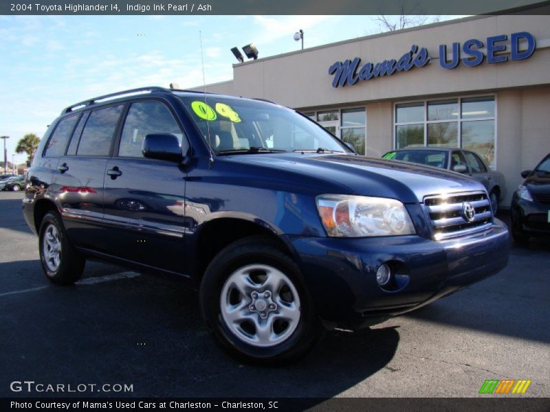 Indigo Ink Pearl / Ash 2004 Toyota Highlander I4