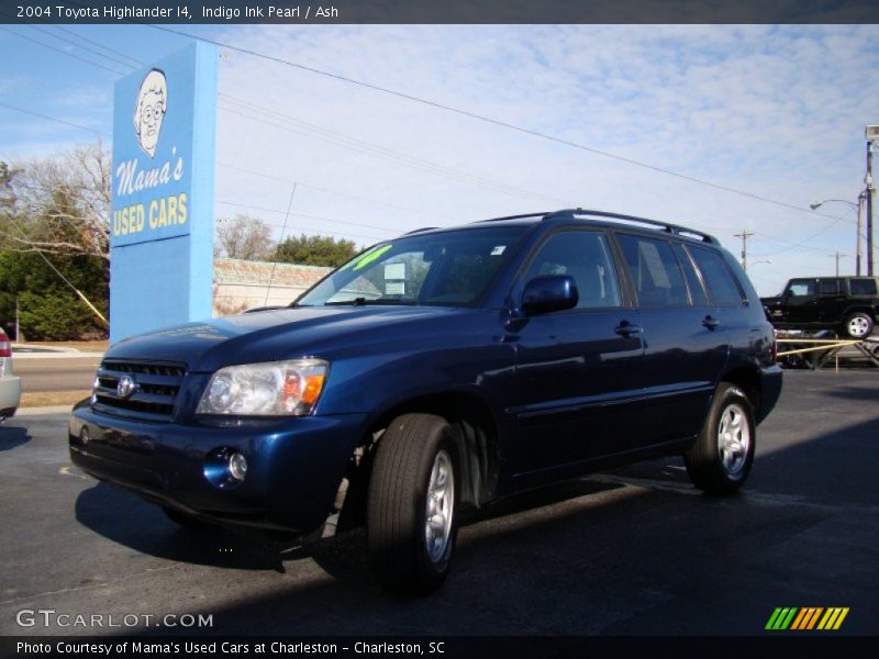 Indigo Ink Pearl / Ash 2004 Toyota Highlander I4