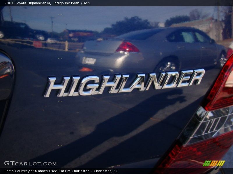Indigo Ink Pearl / Ash 2004 Toyota Highlander I4