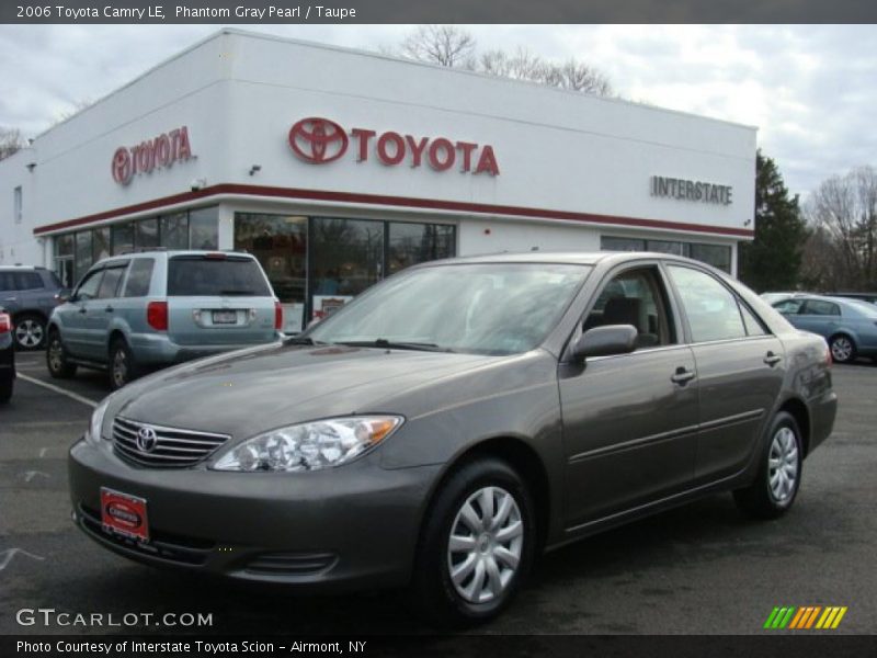 Phantom Gray Pearl / Taupe 2006 Toyota Camry LE